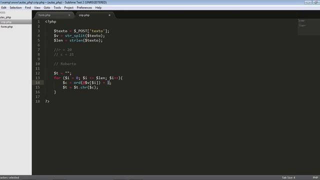 Criptografando com PHP смотреть онлайн