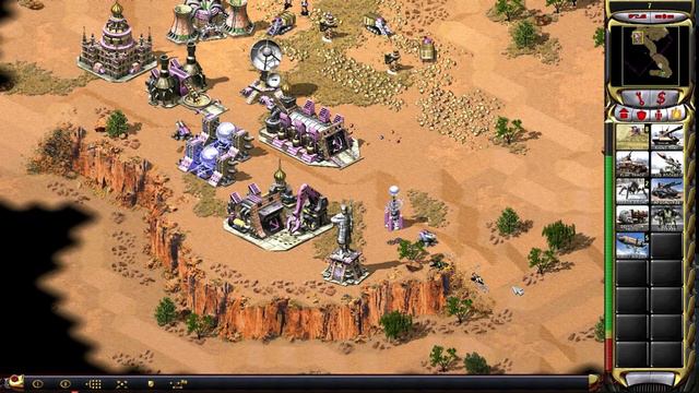 Command & Conquer: Yuri's Revenge GamePlay - Map Dorado Descent смотреть онлайн