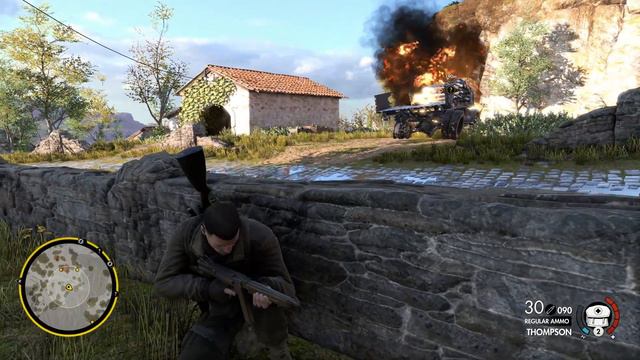 Sniper Elite 4 Deluxe edition 4K Gameplay смотреть онлайн