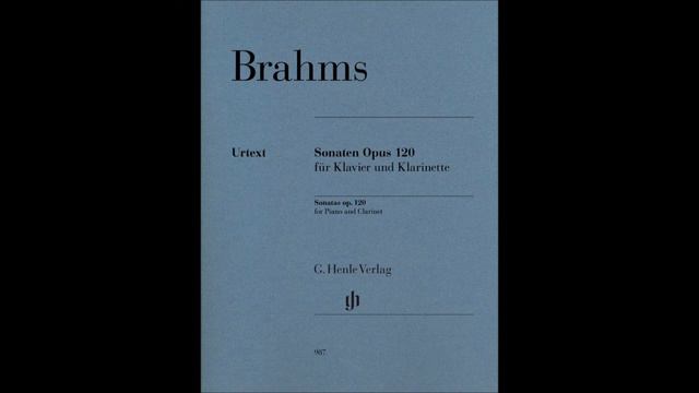 Brahms - Sonata for Clarinet and Piano n. 2 op. 120 - 3 - Andante con moto - Allegro смотреть онлайн