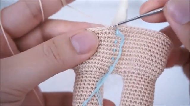 Realistic Crochet Doll Body /  DOLL BUTT CROCHET