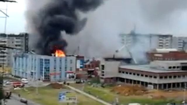 Пожар в Нижнем Тагиле на Вагонке смотреть онлайн