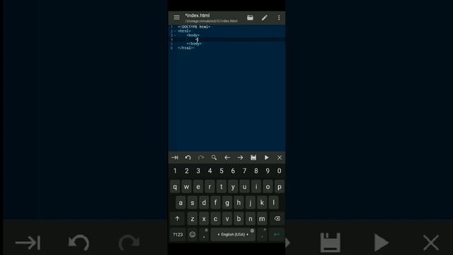 Как написать "Hello world!" на html | How to write "Hello world!" to html смотреть онлайн