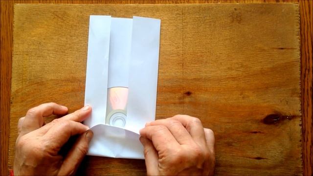 Как сделать конверт для диска? Конверт из бумаги. смотреть онлайн