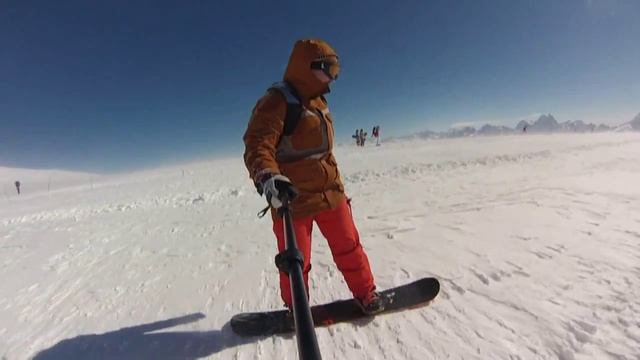 GoPro. Сноуборд. Эльбрус 2015