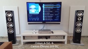 Onkyo A-9050 vs Onkyo A-5VL test 2