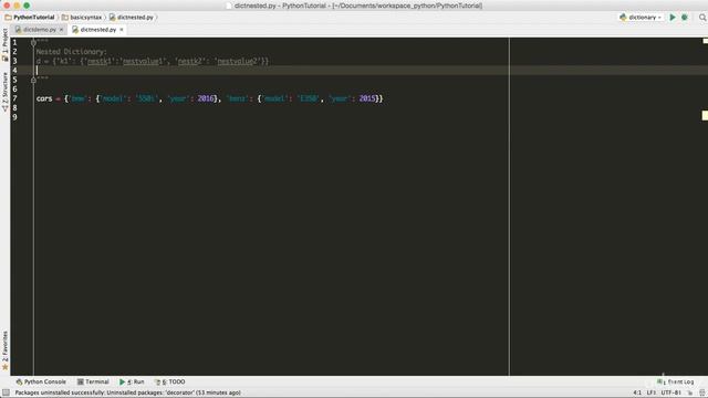 023 Nested Dictionary смотреть онлайн