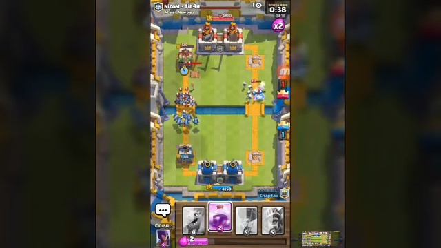 Играем в Clash Royale в бои 2 на 2 смотреть онлайн