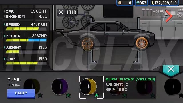 1 MILLE TUNE (diamond trophy badge) - Pixel Car Racer смотреть онлайн