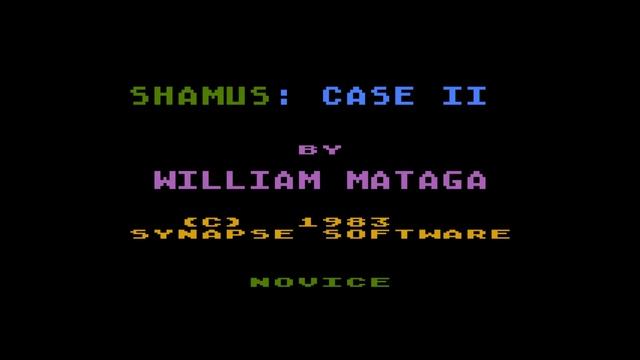 Shamus case II Intro Atari 800 смотреть онлайн