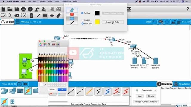 Networking Tutorial with Cisco CCNA 200-301 - 84 - Access List- Create topology to learn access lis смотреть онлайн