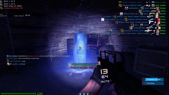 Garrys Mod Zombie Survival zs_deadhouse_v2a Human WIn Gameplay смотреть онлайн