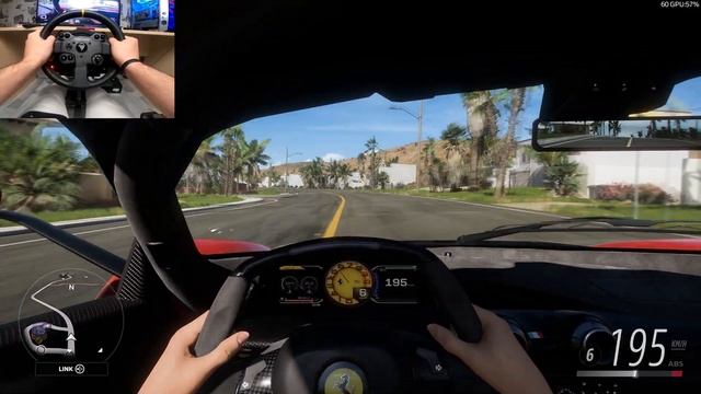 Forza Horizon 5 Ferrari LaFerrari (Stock) PC Gameplay | Steering Wheel Camera GoPro Hero 8 смотреть онлайн