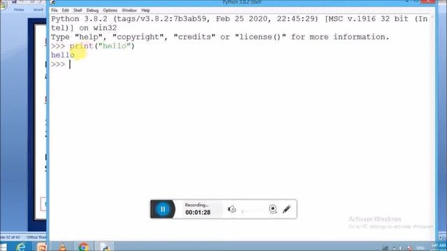 HELLO WORD PROGRAM IN PYTHON || CLASS 11,12 IP CS || PGDCA || BCA || O LEVEL смотреть онлайн
