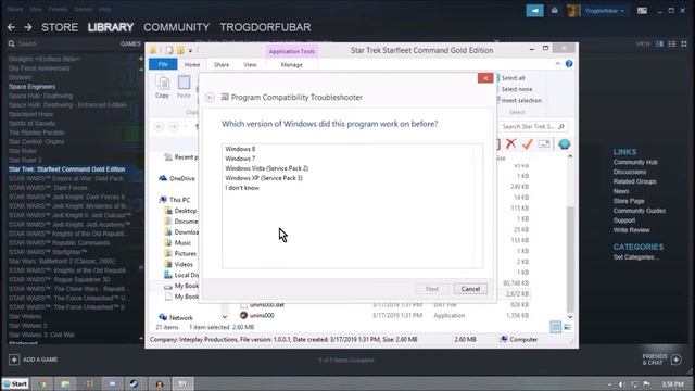 Star Trek Star Fleet Command Get it to work on Win 10 смотреть онлайн