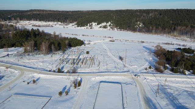 [4K] Село Явлейка, Кузнецкий район (21.01.2023) смотреть онлайн