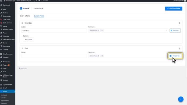 How to use Custom Fields in WordPress Booking Plugin - Amelia смотреть онлайн