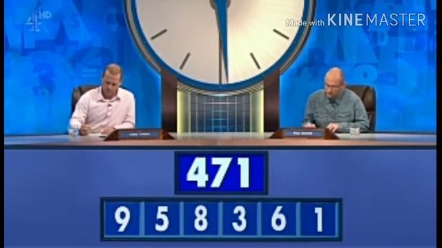 Countdown Numbers Game 29 January 2018