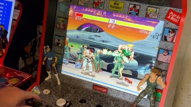 A Look At The Arcade1Up Capcom Legacy Yoga Flame Edition Cabinet смотреть онлайн