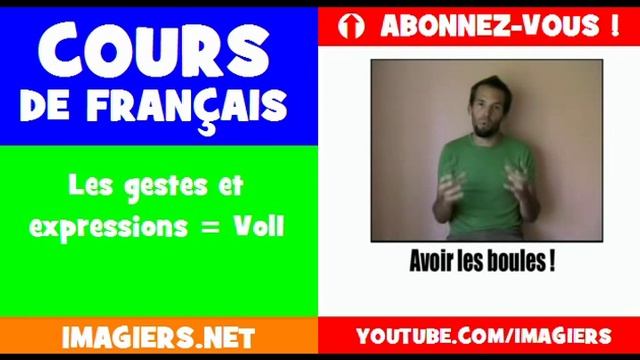 Курсы французского языка = жесты = выражение # 1 смотреть онлайн