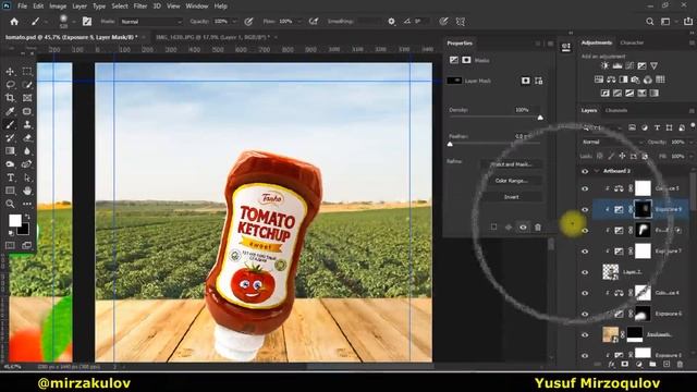 #photshop #smd SMM post dizayn | Photoshop darslari | Фотошоп дарслари | tomato смотреть онлайн