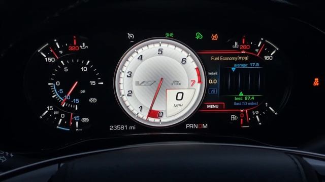 2017 Cadillac CTS-V Launch Control 0-60 смотреть онлайн