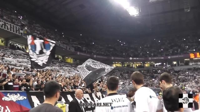 21374 !! ARENA UŽIVO: "DA VOLIM CRNO-BELE" | Partizan - Real Madrid, 02.01.2014. смотреть онлайн