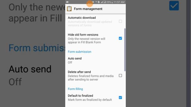 17 ODK Collect Delete After Send  In Pashto