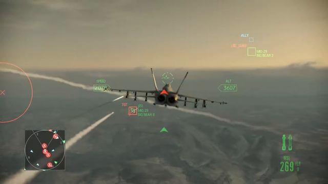 Прохождение Ace Combat: Assault Horizon - Enhanced Edition #6 - Под огнем своих смотреть онлайн