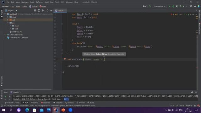 Kotlin dasturlash tilida OOP lar bilan ishlash 1 qism смотреть онлайн