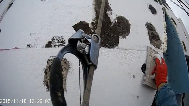 Промальпинизм. утепление 16 этажа в 15 этажном доме. ч2