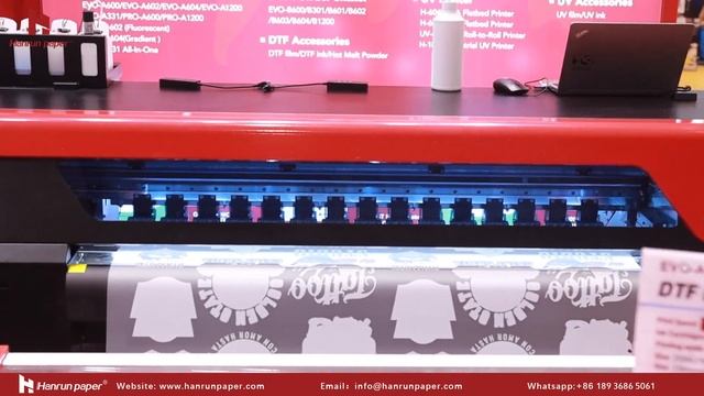 EVO-A1200 DTF Printer | Hanrun paper DTF Soluitions смотреть онлайн