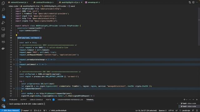 Connecting to an Ethereum node on Amazon Managed Blockchain | Amazon Web Services смотреть онлайн
