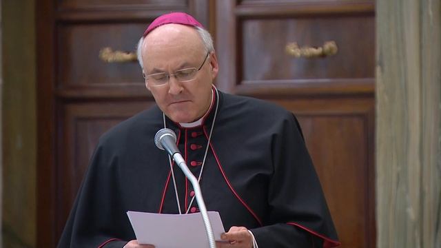 Pope Francis awarding the 2020 and 2021 Ratzinger Prize 13 November 2021 HD смотреть онлайн