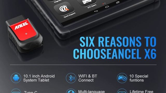 Ancel X6 Review | Ancel X6 OBD2 Scanner Car Diagnostic Tool Review