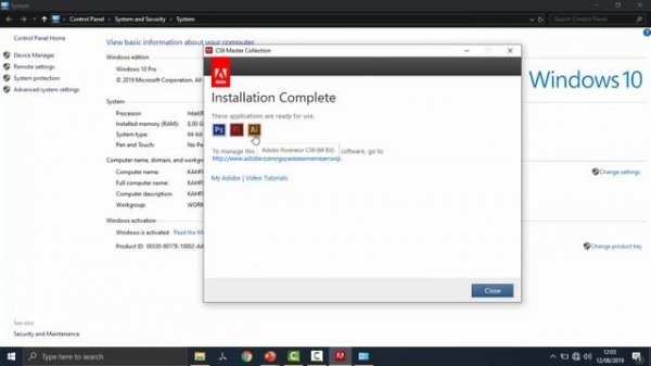 Install Adobe Master Collection cs 6