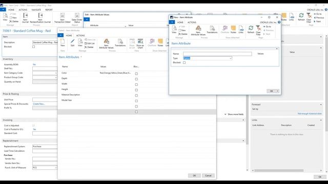 Dynamics NAV 2017: Attributes смотреть онлайн
