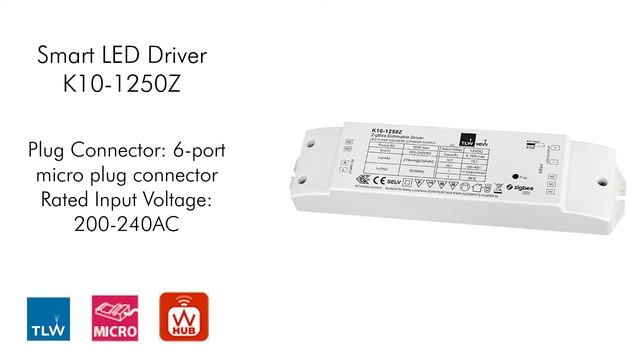 TLW | 50W Zigbee Smart LED Driver смотреть онлайн