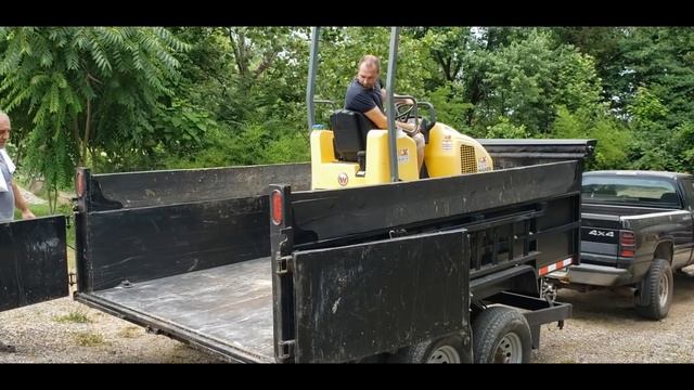Делаю парковку для грузовика. смотреть онлайн
