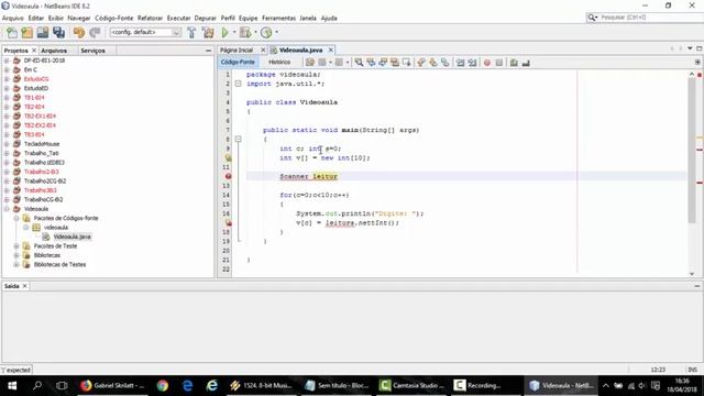 Comando SCANF, PRINTF e VETOR em JAVA, como fazer, usar, declarar - SOUT e Scanner смотреть онлайн