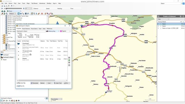 Garmin Basecamp Tutorials - Planning a Route смотреть онлайн