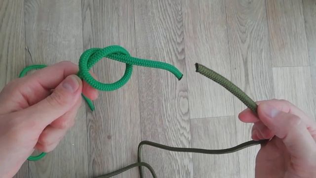 Как легко завязать ВСТРЕЧНЫЙ УЗЕЛ