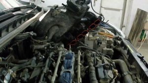 Ниссан Тиана замена  крышек клапанов