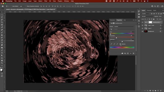 How to Create Ripple water in Photoshop - Easy Tutorial смотреть онлайн