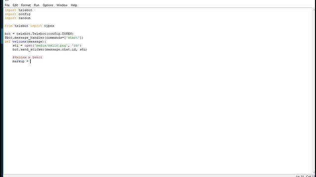 ПИШЕМ TELEGRAM БОТА НА PYTHON | PYTHON УРОКИ | ТУТОРИАЛ О ТОМ КАК ПИСАТЬ TELEGRAM БОТОВ! смотреть онлайн