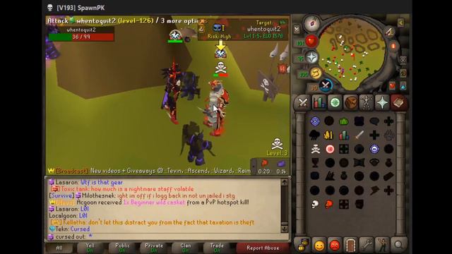 PKING FOR SOME BIG LOOT + FUN ADVENTURES! CURSED MYSTERY CRATE GIVEAWAY!  SpawnPK Commentary #3