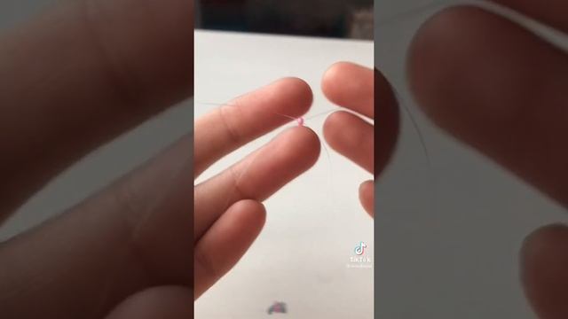 Туториал на красивое колечко крестиком ?