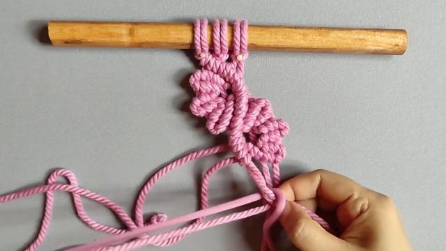 Macrame Floral | Wavy Leaves Pattern For Any Macrame Design