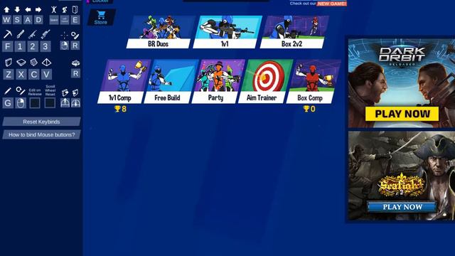1v1 LOL Building Simulator, Battle Royale & Shooting Game смотреть онлайн