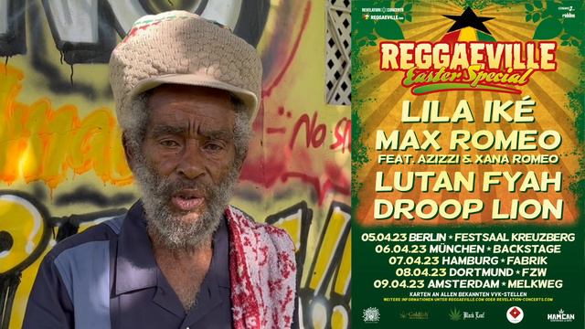 Max Romeo announces Farewell Tour... Reggaeville Easter Special from April 5-9, 2023 🔥 смотреть онлайн